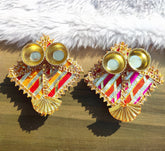 Handmade Decorative Stylish Kite Shape  Small Kumkum Plate, Return Gifts, Lohri Gifts, Puja Favors, Makar Sankranti Gifts, Wedding favor